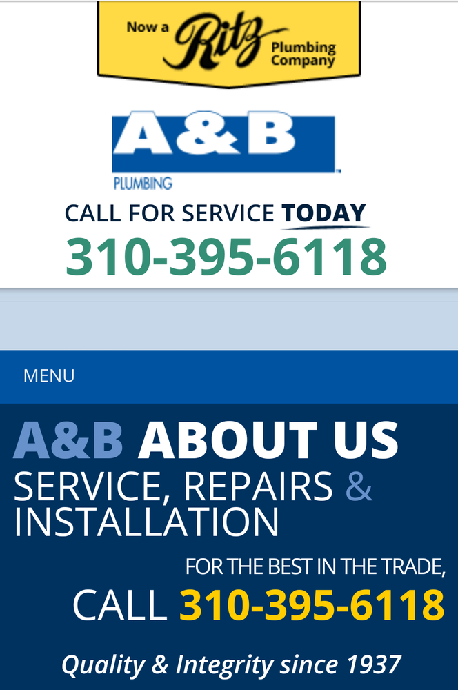image of business A & B Plumbing-Heating-Electrical