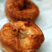 Photo of Starter Bakery - Oakland, CA, United States. Starter Bakery's Kouign-Amann (pronounced Queen Aman) sold at Philz Coffee