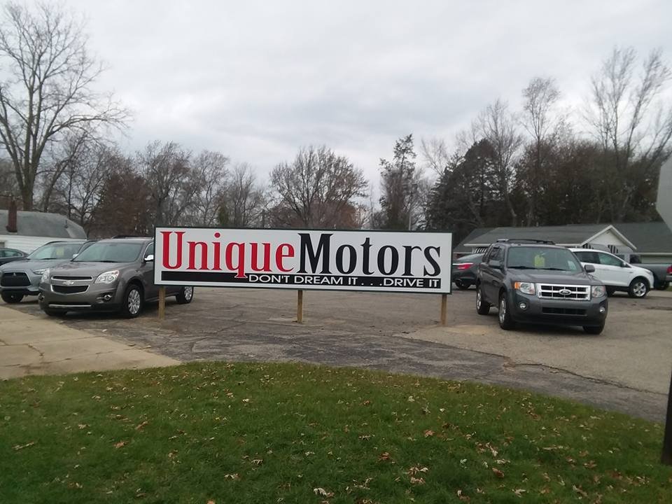 Unique Motors Used Car Dealers 2000 W Ganson St, Jackson, MI
