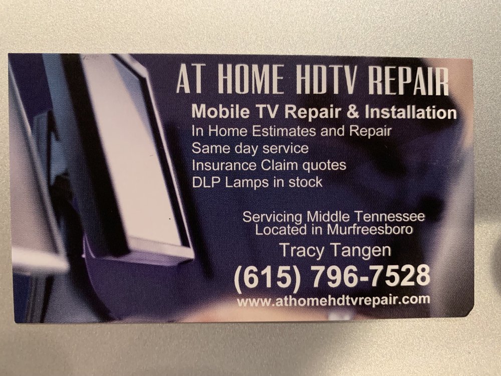 At Home HD TV Repair
