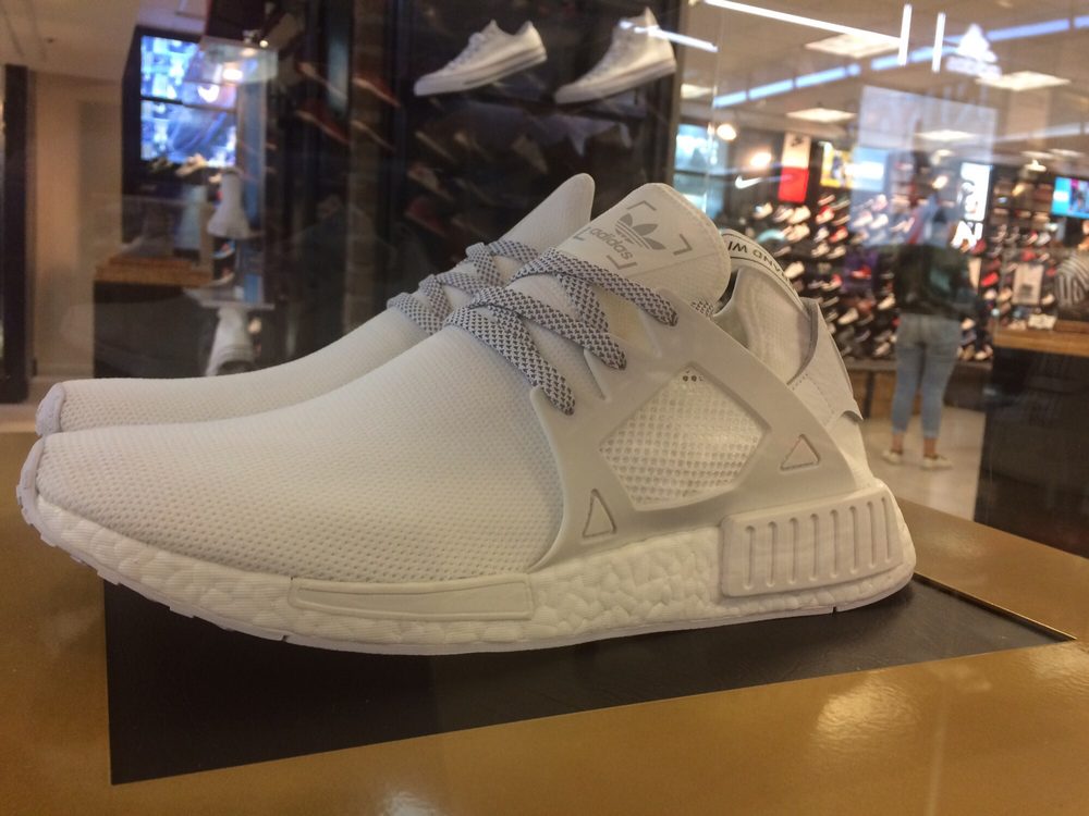 für @ adidas - weiße primeknit nmd - stil für @ adidas - weiße primeknit nmd - stil