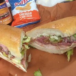 Hero King Handcrafted Sandwiches - Newark, NJ, United States. Half of #28, and a very refreshing black cherry $10