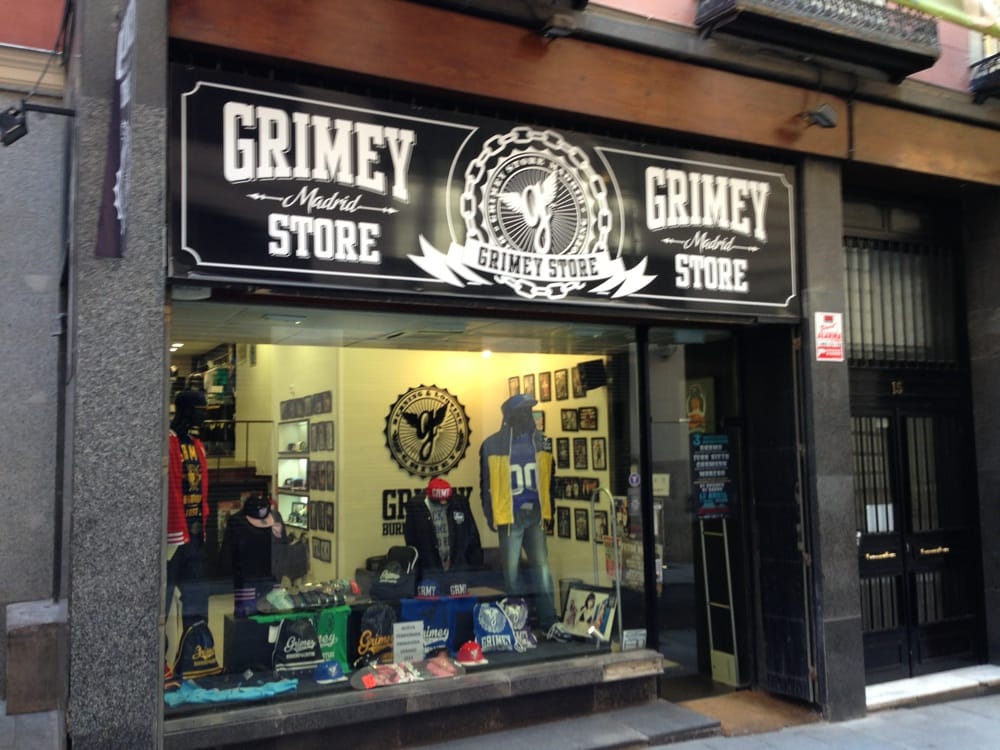 Grimey Store Men's Clothing Calle De La Reina, 15, Chueca, Madrid