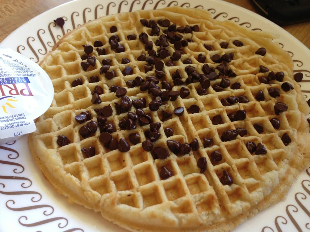 Chocolate chip waffle Yelp