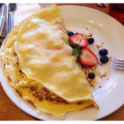 Photo of Euro Lounge Cafe - North Bend, WA, United States. Ham and egg crepe