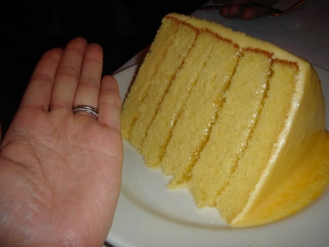 Del Friscos Steakhouse Lemon Cake Del Friscos Steakhouse Lemon Cake