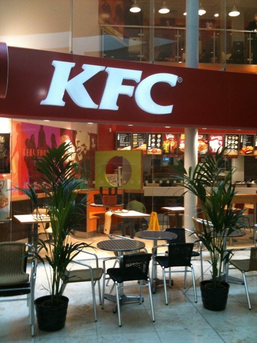 KFC Chicken Wings Pavillions Shopping Centre, Dublin, Republic of