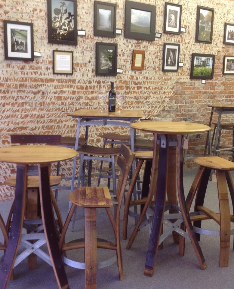 Doug Gisi Wine Barrel Furniture For Yelp Photo Of Plumb Cellars Walla Wa United States Doug Gisi Wine