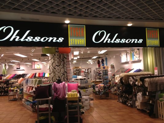 Ohlssons tyger & stuvar heminredning nygatan 50, skellefteå ...