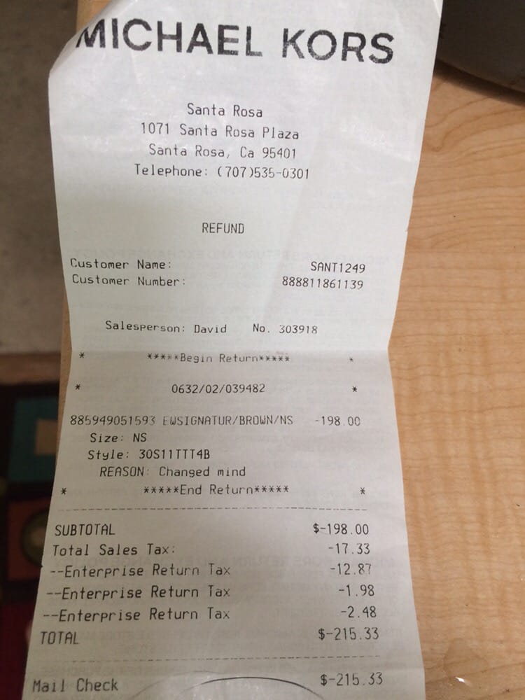 Michael Kors 10 Reviews Department Stores 1047 A Santa Rosa Plz