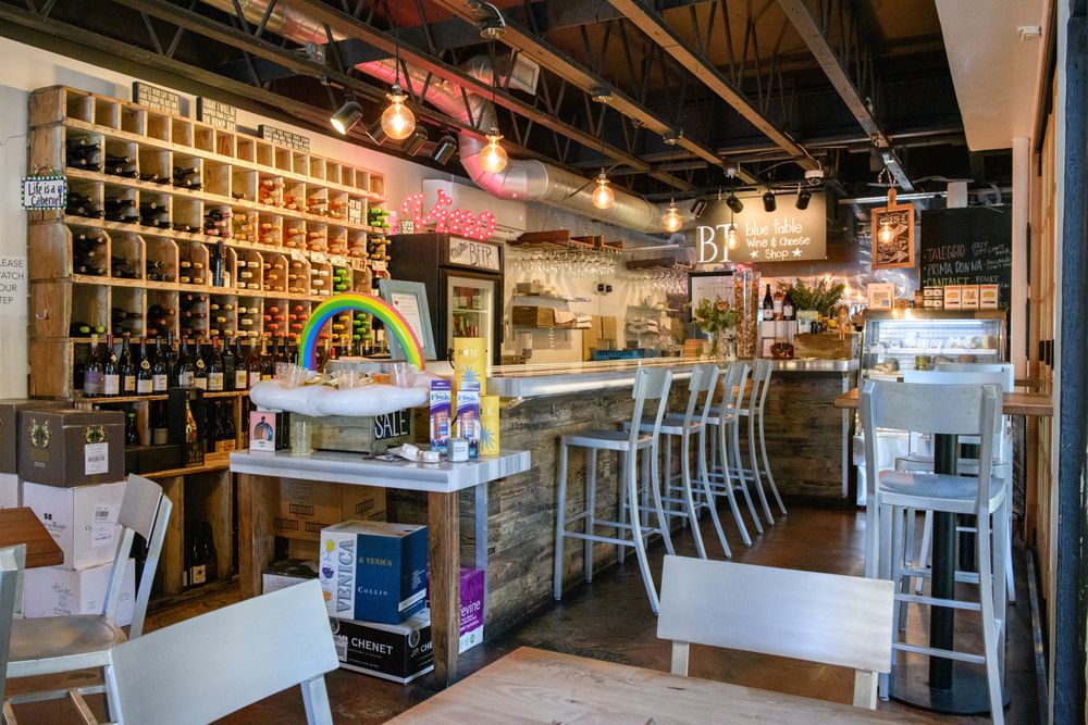Blue Table Wine and Cheese Bar