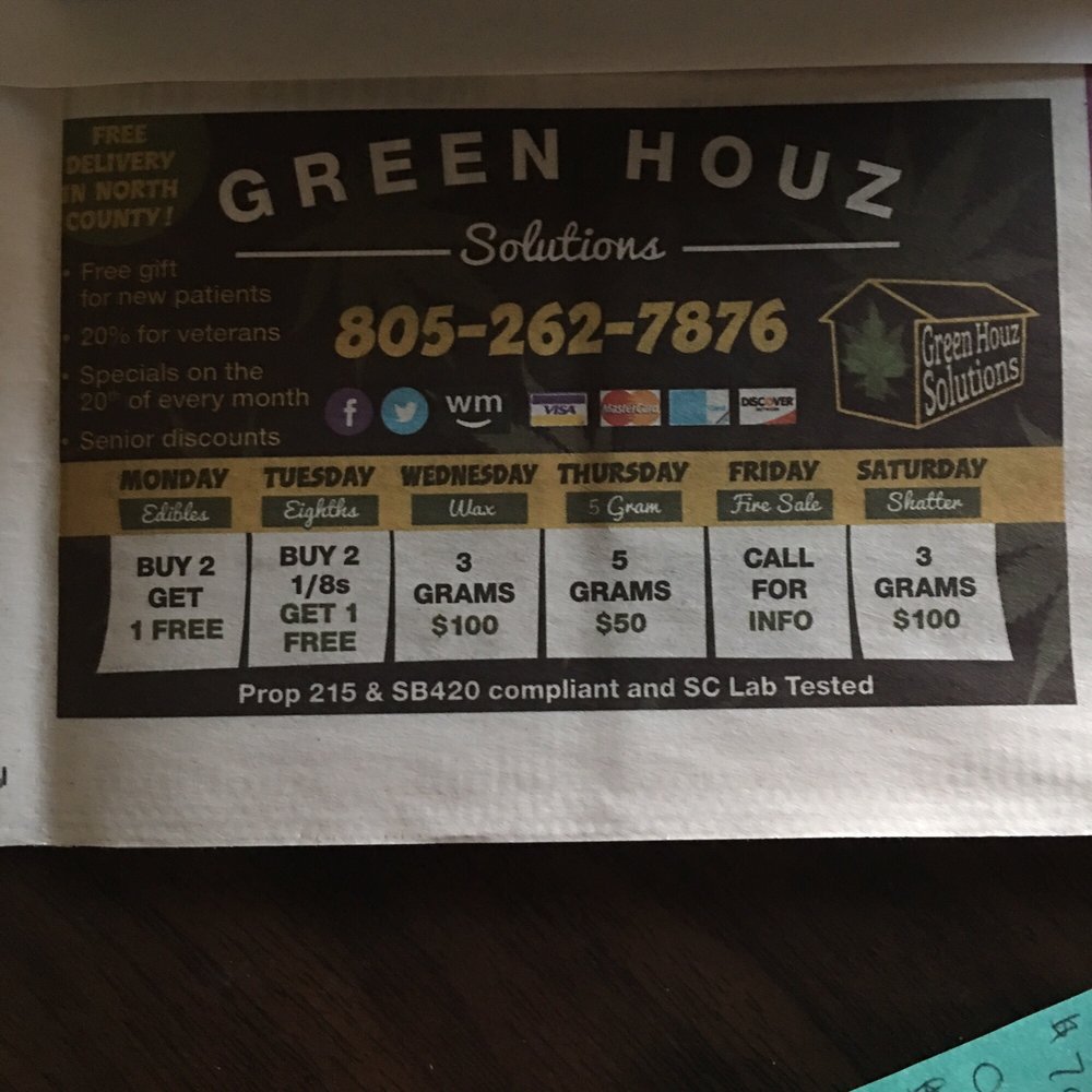 Green Houz Solutions Closed Cans Clinics Paso Robles Ca Green Houz