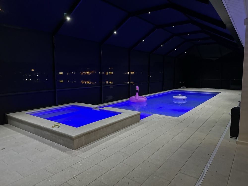 Screen Enclosure Lighting