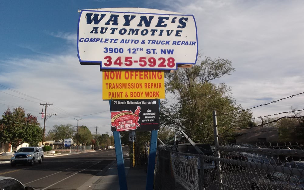 Wayne’s Automotive 15 Reviews Auto Repair 3900 12th St NW, North