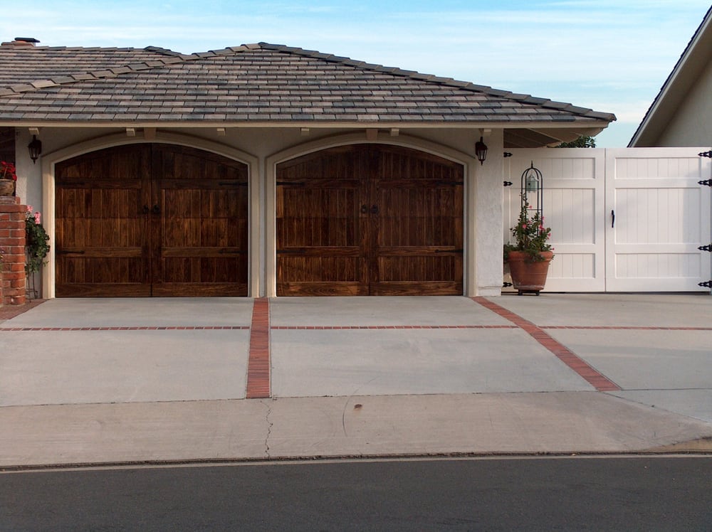 Arched Garage Doors That Look Like Barn Swing Out In Photo Of Dreamworks Remodeling Orange Ca United States Arched Garage Doors That