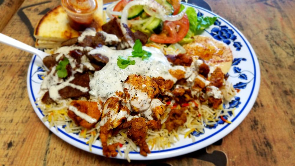 Combo Gyro And En Platter Yelp Photo Of Falafel Corner Folsom Ca United States Combo Gyro And En