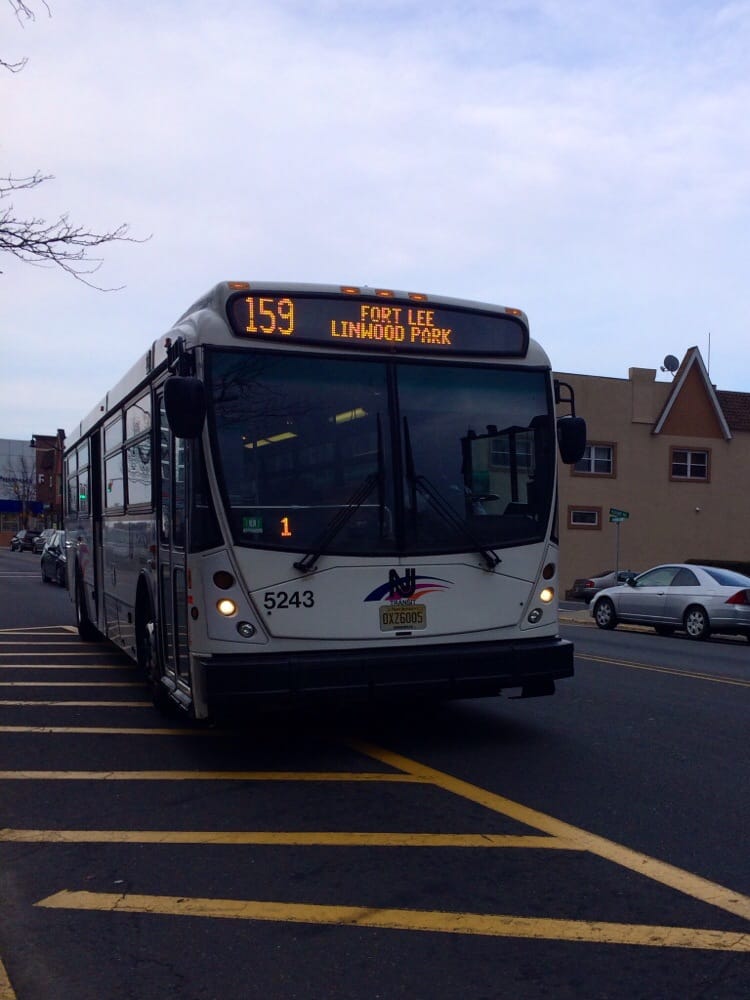NJ Transit 159 Local Flavor Port Authority Bus Terminal To Fort Lee