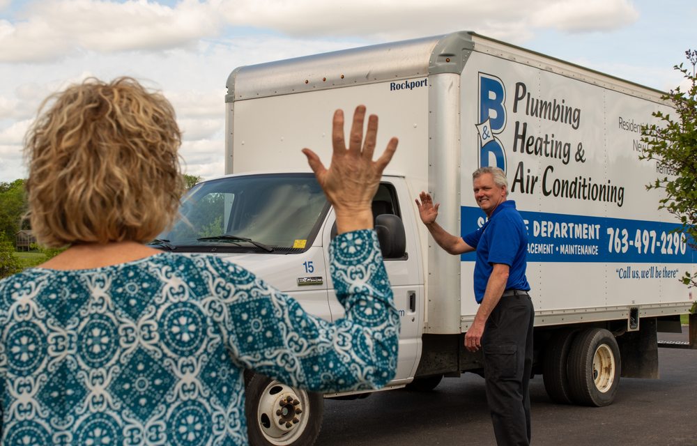 image of business B & D Plumbing, Heating & A/C