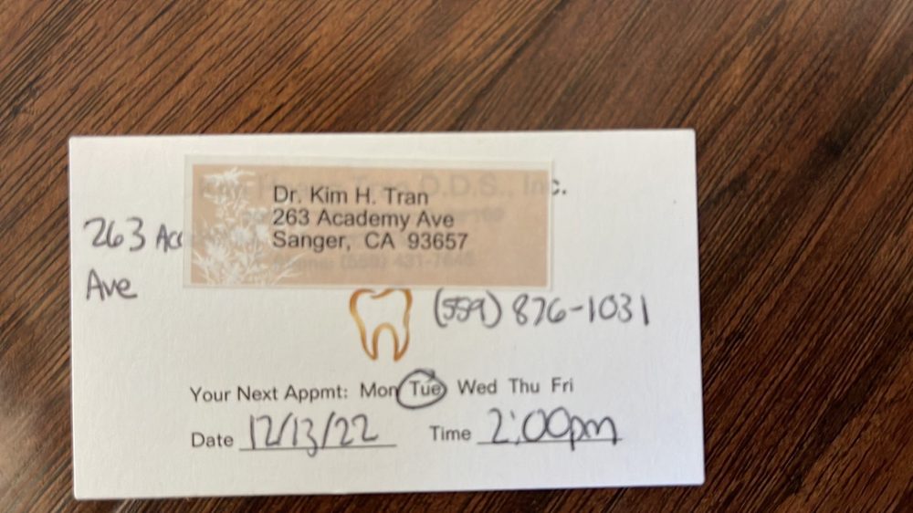 image of business Kim Hoang Tran, DDS