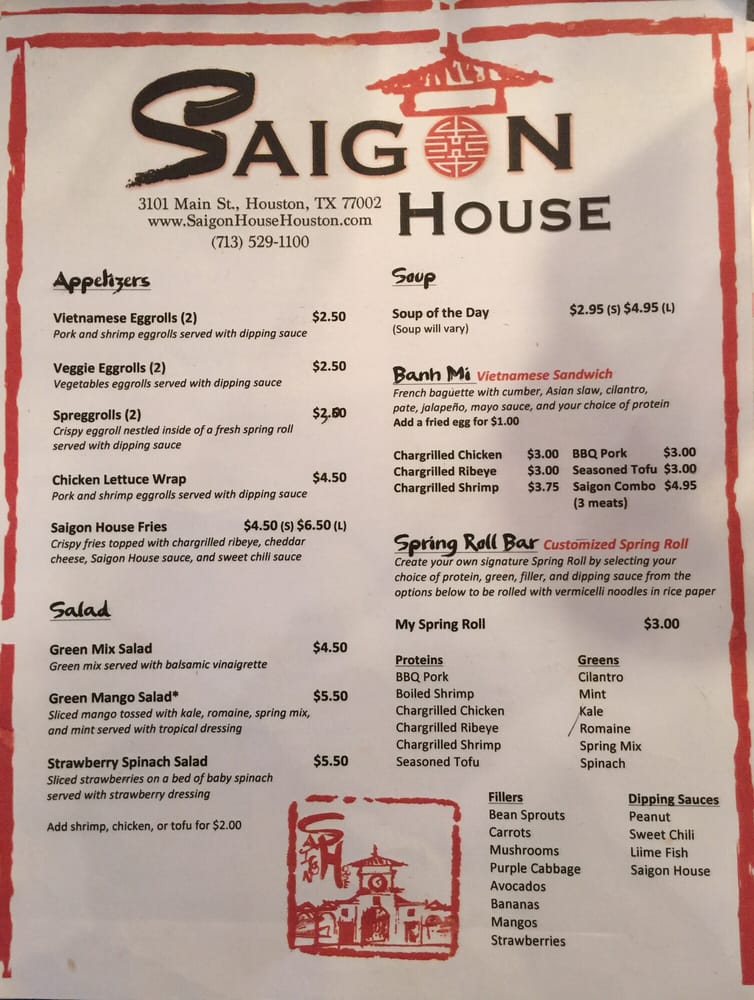 Saigon House 76 Photos & 57 Reviews Vietnamese 3101 Main St, Midtown, Houston, TX