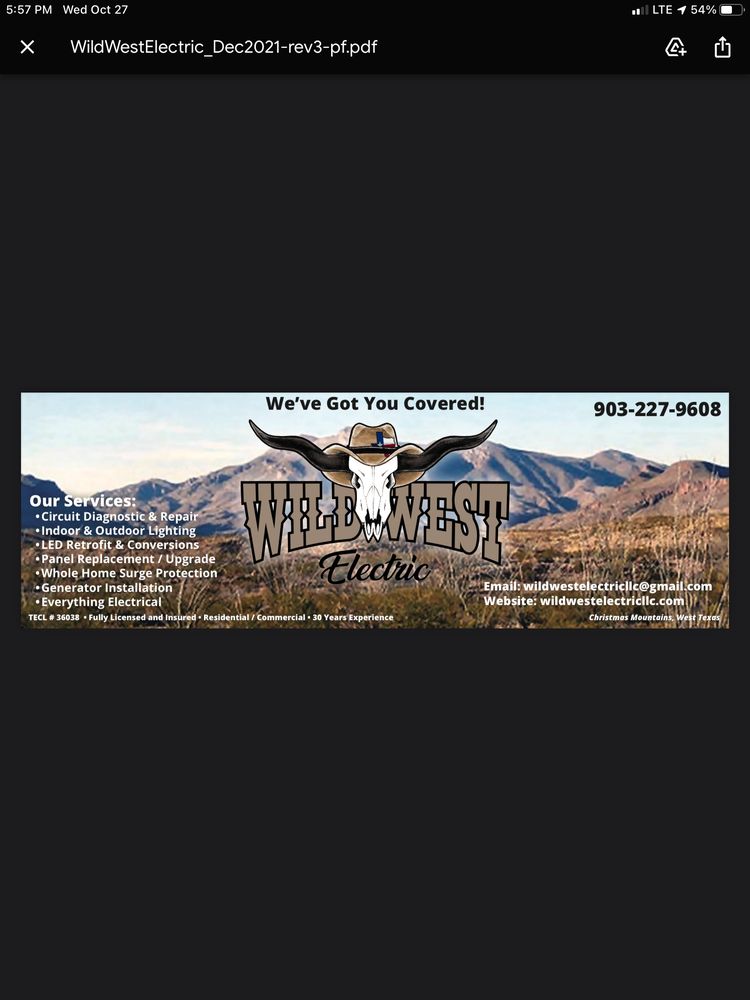 Wild West Electric