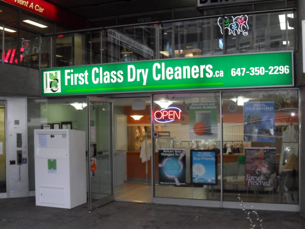 First Class Dry Cleaners Sewing & Alterations 1910 Yonge Street