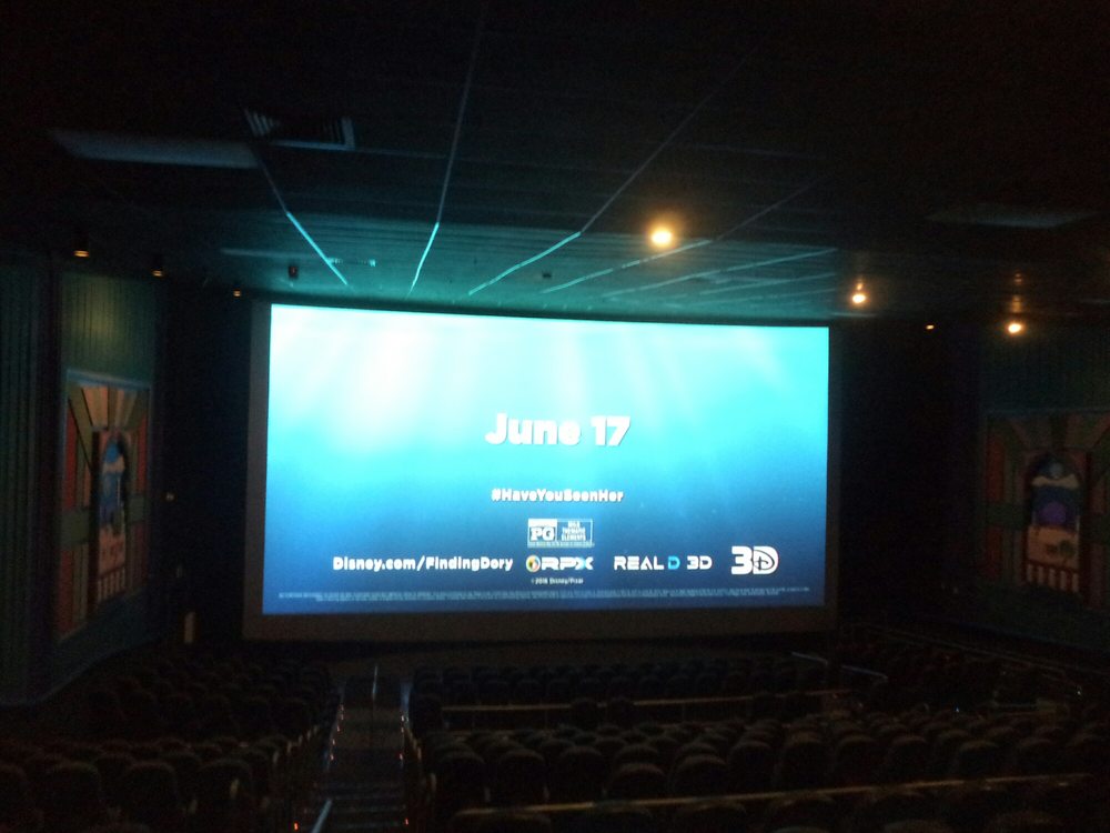 not a full size imax but the screen is decent sized yelp imax screen size