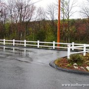 Sudbury Cedar Fence 15 Photos 11 Reviews Fences Gates Chestnut Hill Style Photo Of Sudbury Cedar Fence Ma United States 2 Rail Vinyl