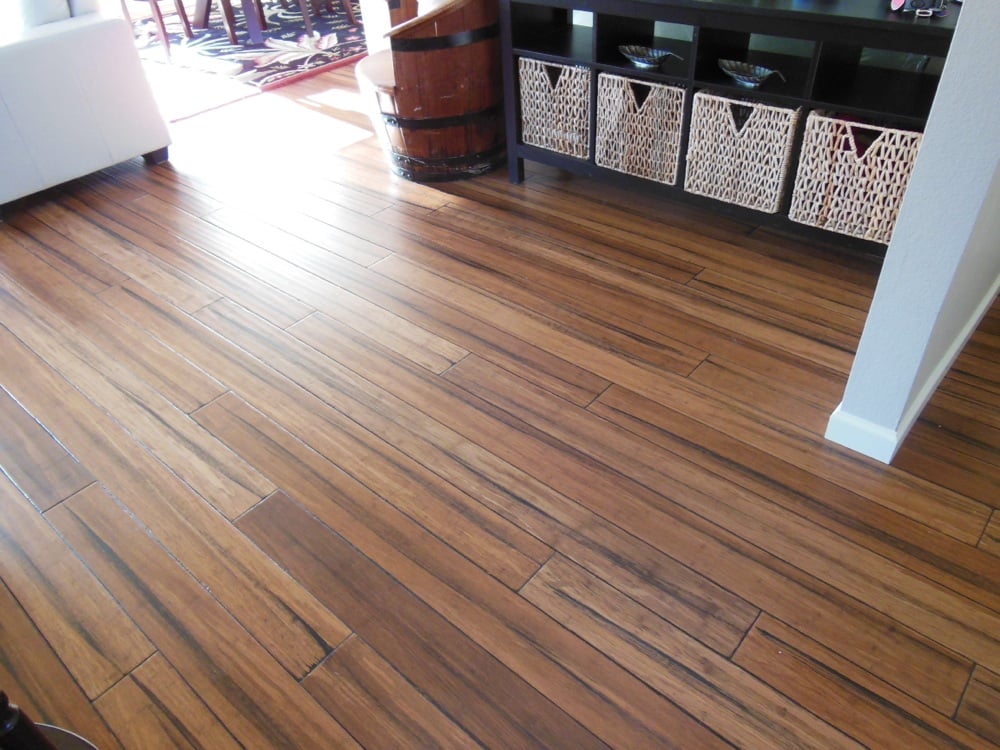 Our Woven Strand Bamboo Floors Done By Jason At Rug Bug Eco Yelp Photo Of Rug Bug Eco Flooring Portland Or United States Our Woven