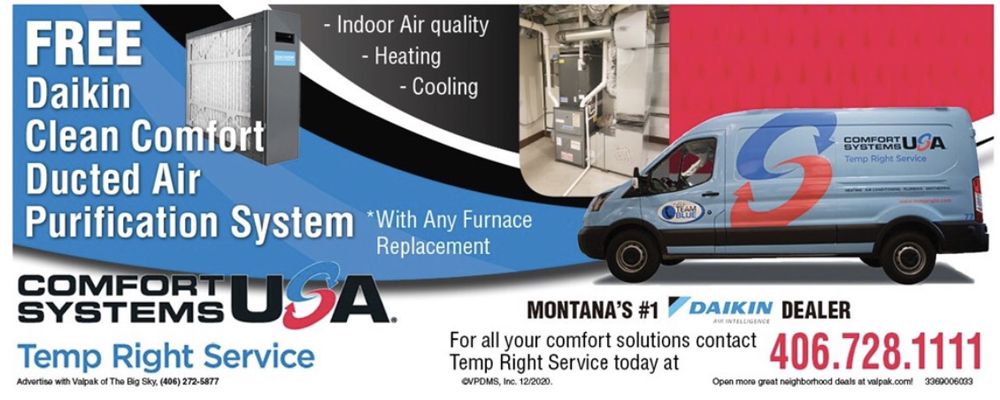 image of business Comfort Systems USA Temp Right Service