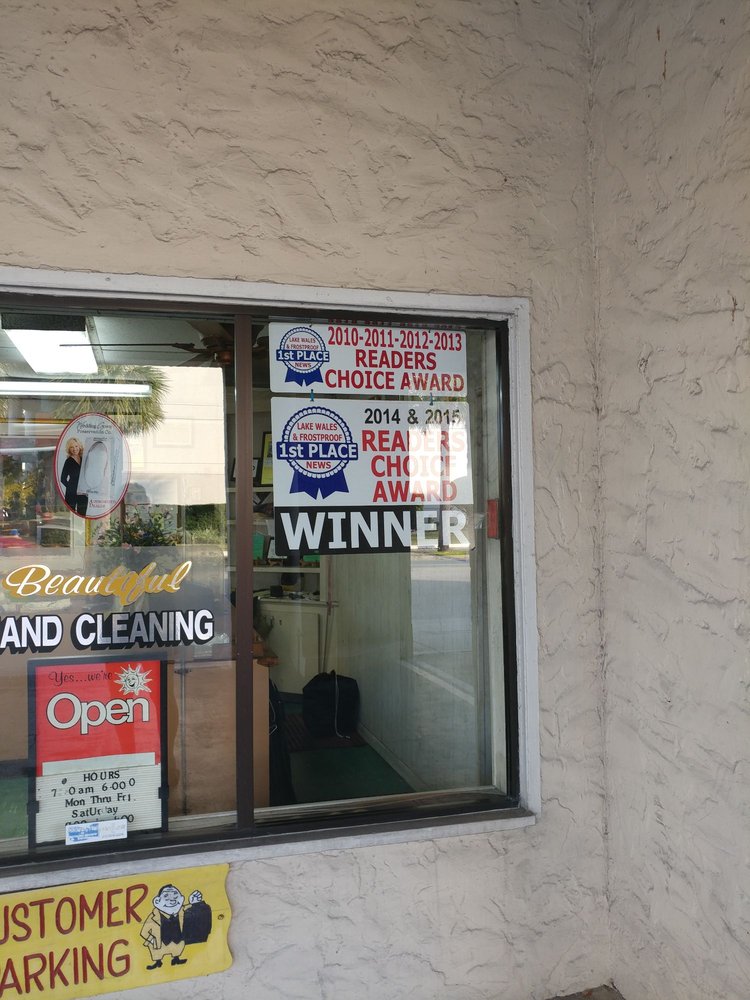 Long’s Dry Cleaners Dry Cleaning 10 W Central Ave, Lake Wales, FL