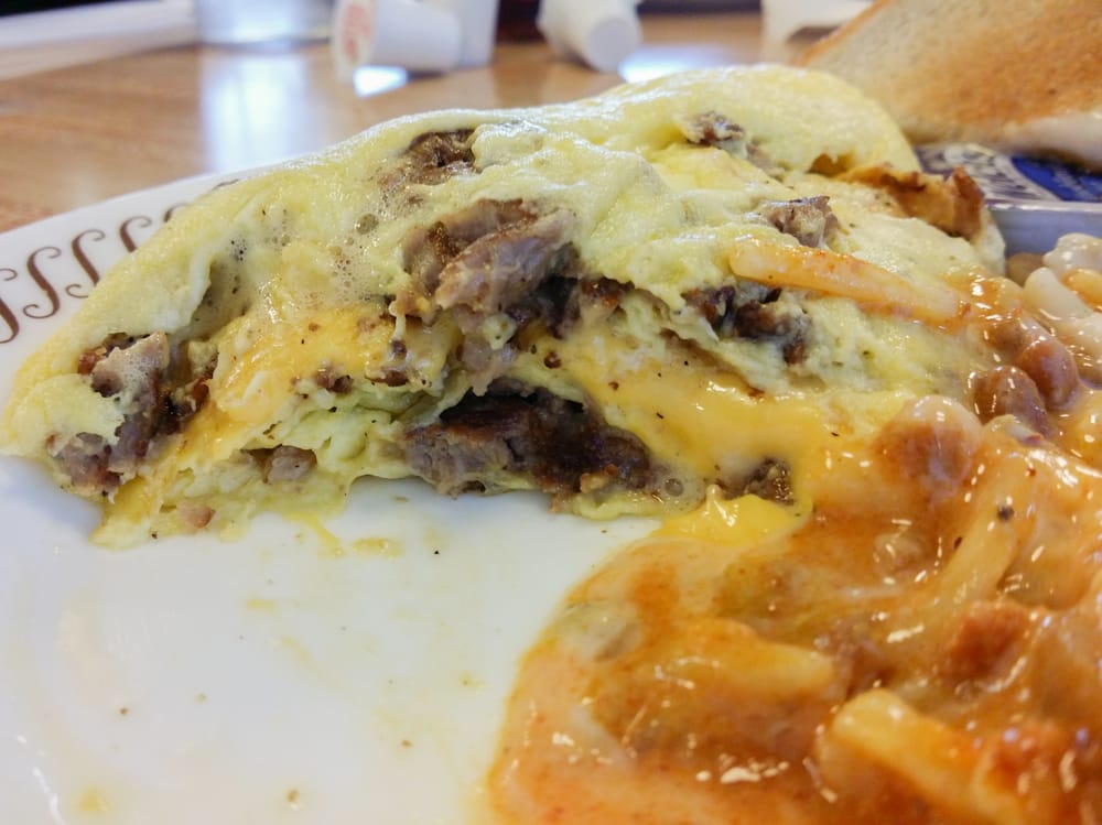 cheese steak omelet Yelp