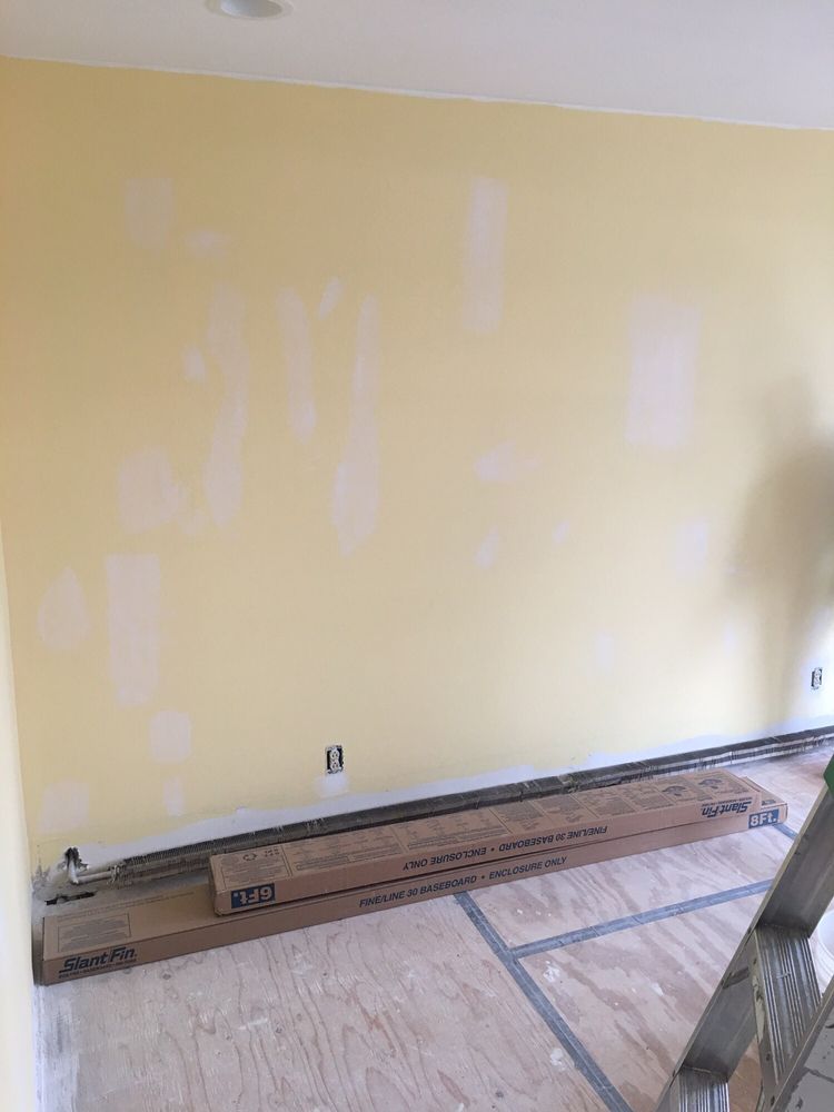 Tv Room Remodel Remove Plaster Ceiling Installed Recessed Lighting Photo Of Israel The Handyman Mount Arlington Nj United States Tv Room