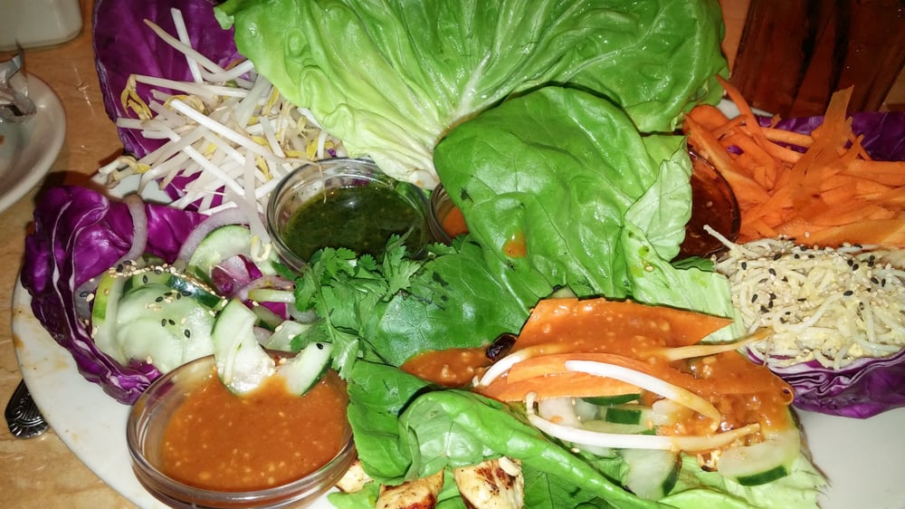 Thai lettuce wraps Yelp
