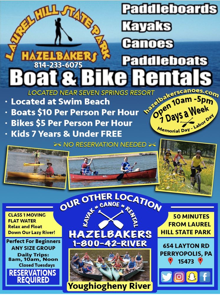 Hazelbakers at Laurel Hill State Park PA