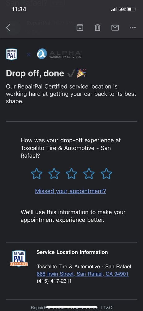 Toscalito Tire & Service