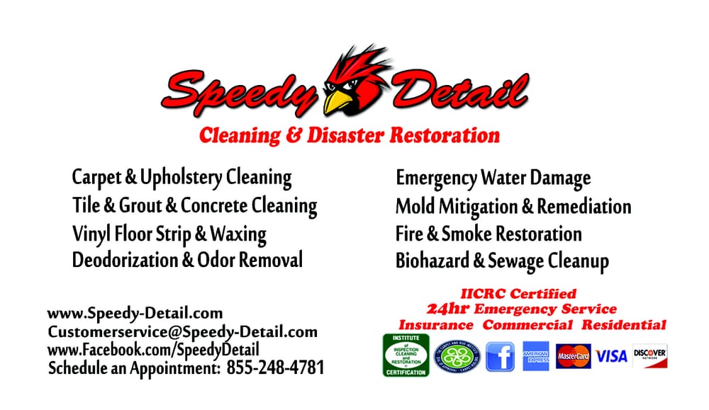 image of business Speedy Detail Cleaning & Disaster Restoration