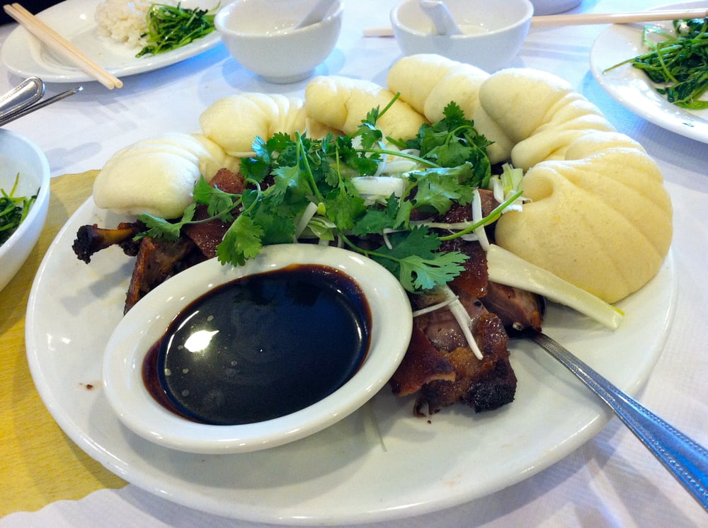 Peking duck with bao Yelp