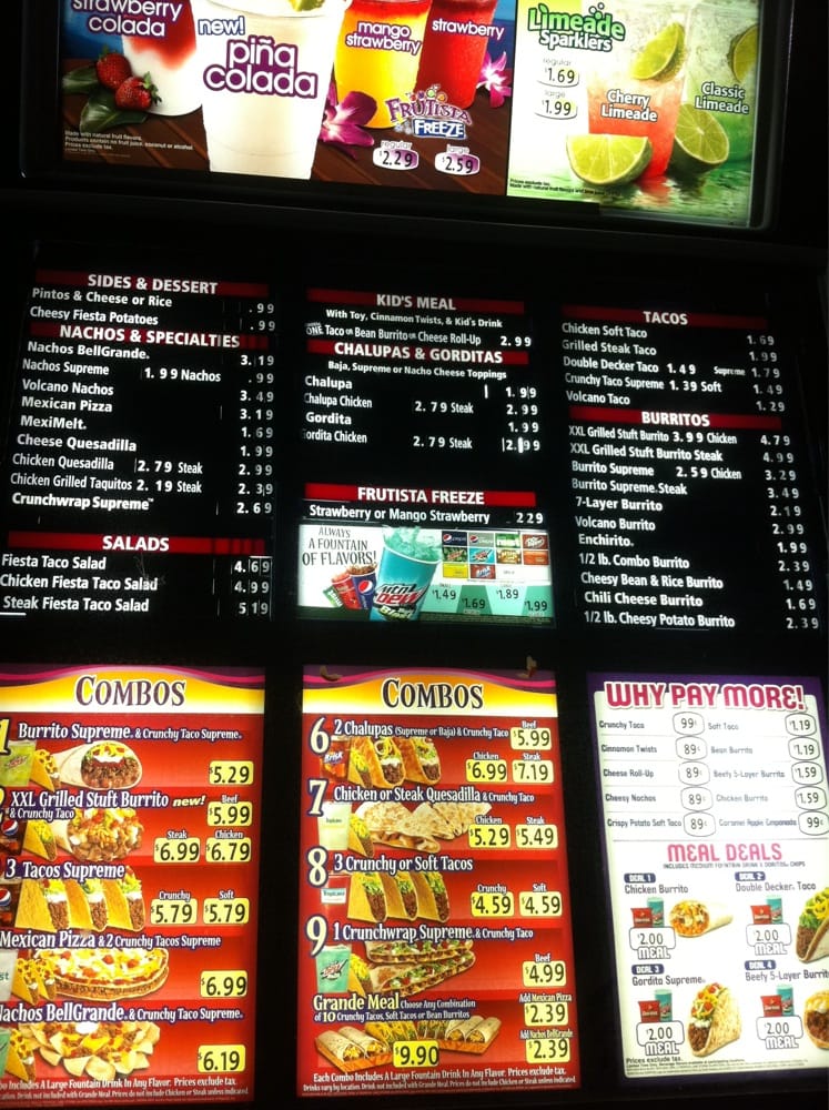 Taco Bell CLOSED Order Food Online 42 Reviews Fast Food 2727