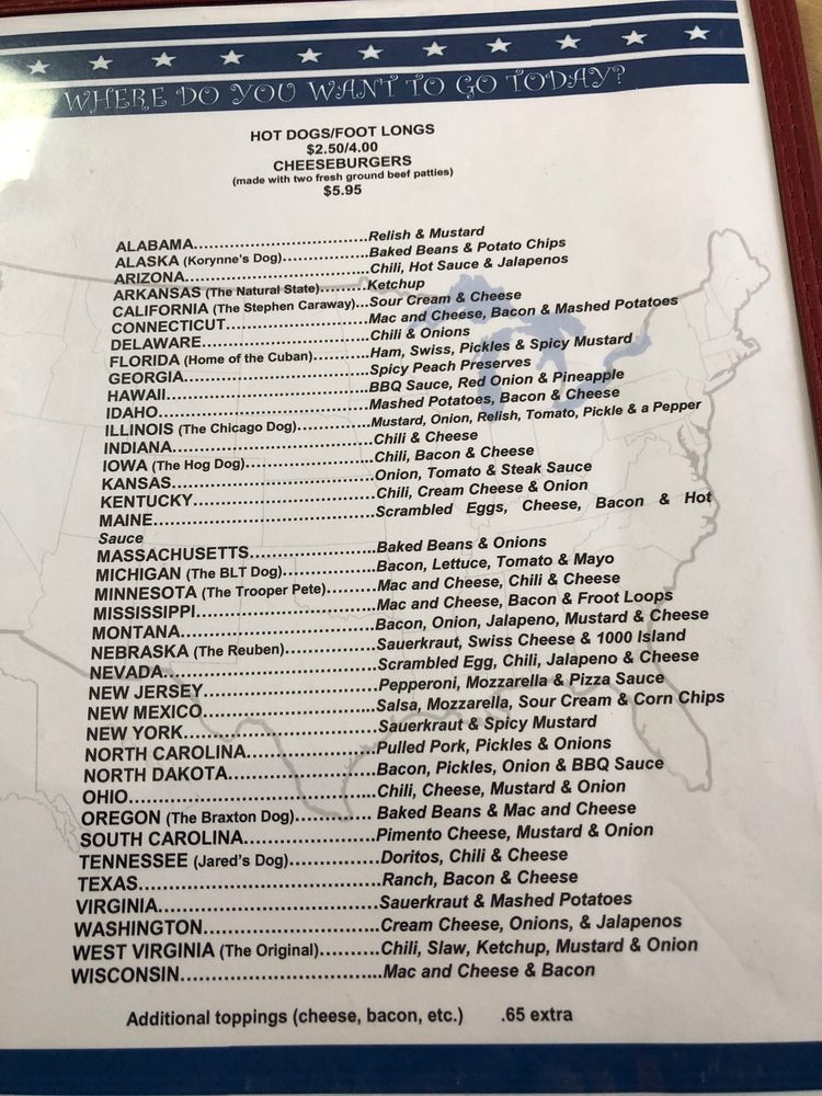 BK Scoop Hot Dogs 632 Panhandle Ave, West Union, OH Restaurant