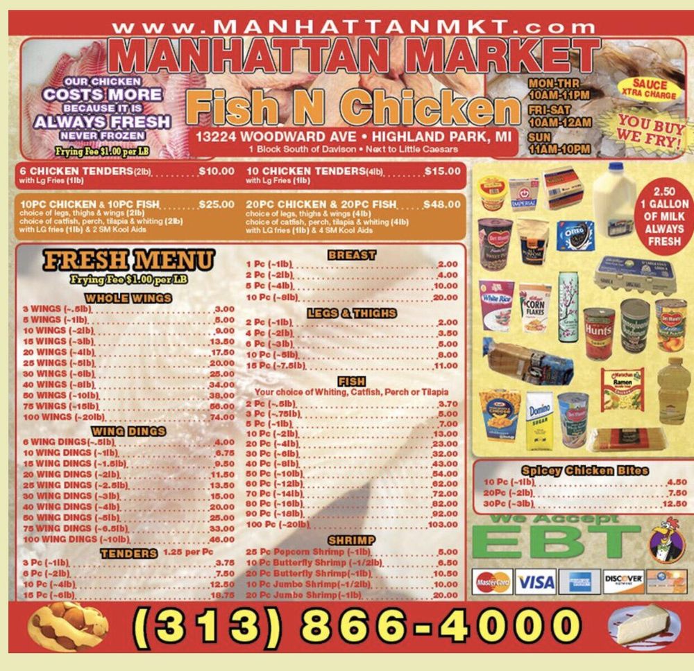 Manhattan Fish & Chicken Market Manhattan Fish & Chicken Market
