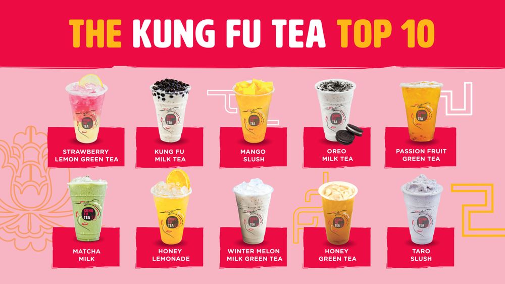 Kung Fu Tea's Top 10 Drinks - Yelp