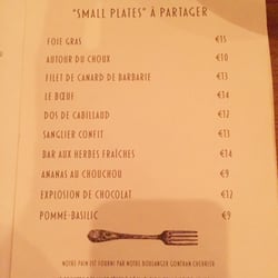 Uptown Restaurant Paris Menu Uptown Restaurant Paris Menu