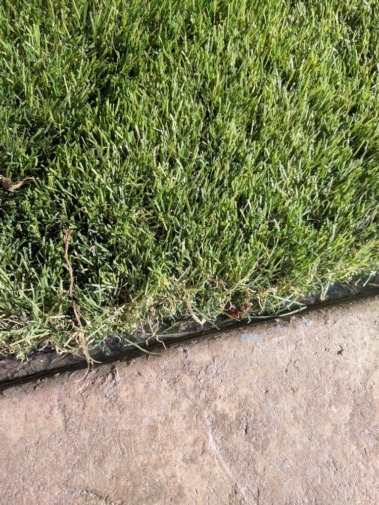 Not Cut Properly Around Concrete Patio Graded Not Cut Properly Around Concrete Patio Graded