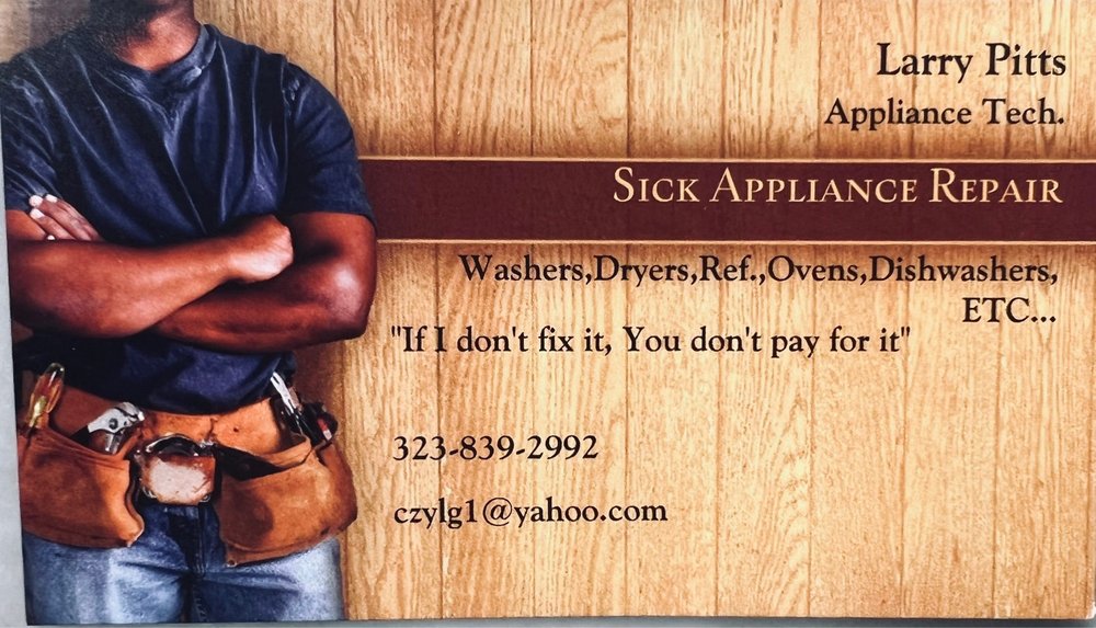Sick Appliance Repair