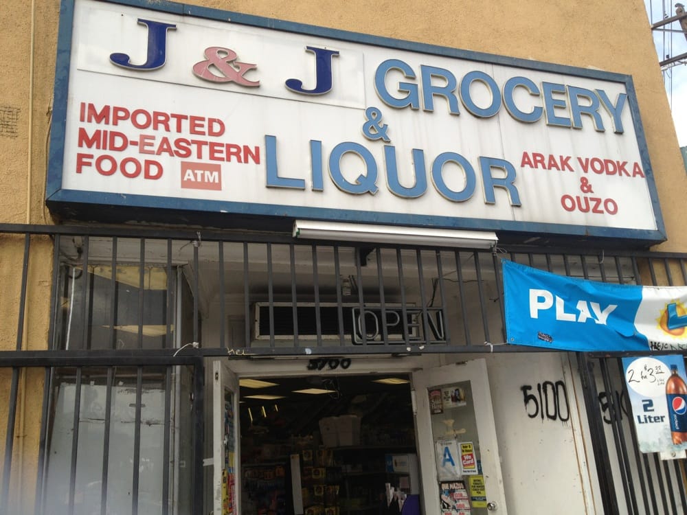 J & J Grocery & Liquor Grocery 5100 Santa Monica Blvd, East
