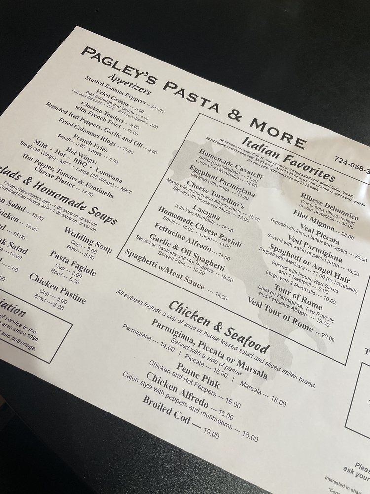 Pagley's Pasta & More