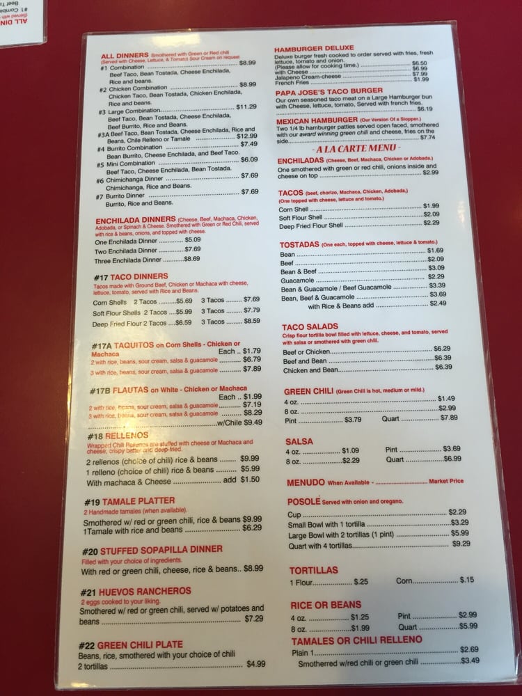 Papa Jose’s Union Cafe 10 Photos & 22 Reviews Mexican 320 S Union