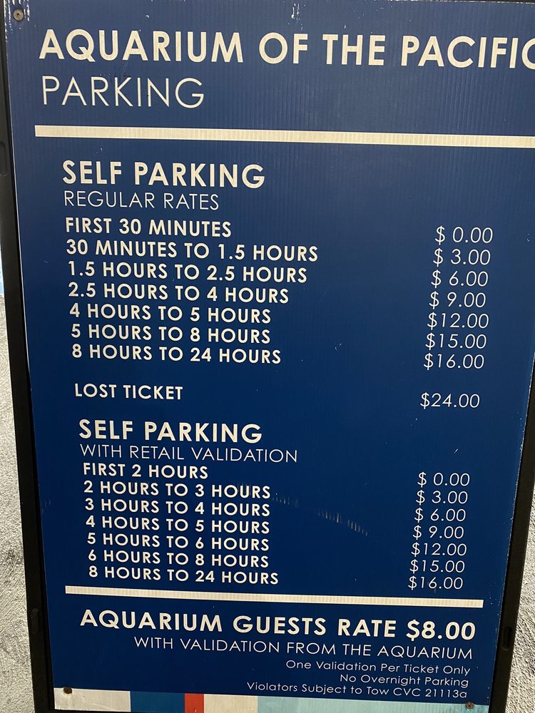 Aquarium of the Pacific Parking