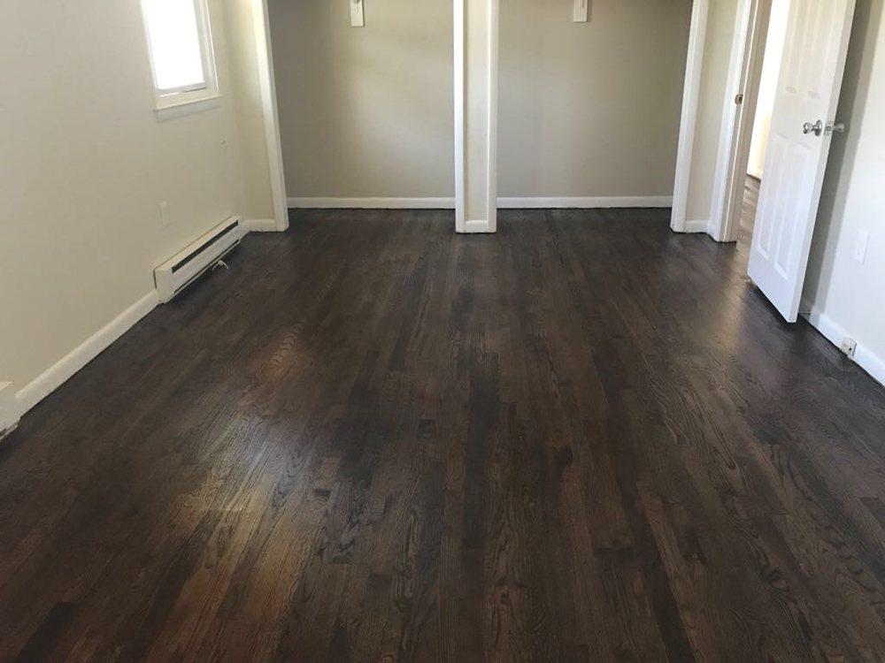 After White Oak Floor Stain Antique Brown From Duraseal Yelp Photo Of Db Genesis Hardwood Flooring Silver Spring Md United States After